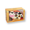 Picture of WOODEN COW PULL ALONG SHAPE SORTER